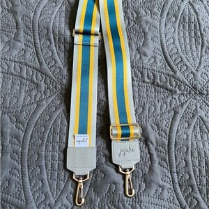 Ju-Ju-Be Baby Bag Strap - Teal and Yellow